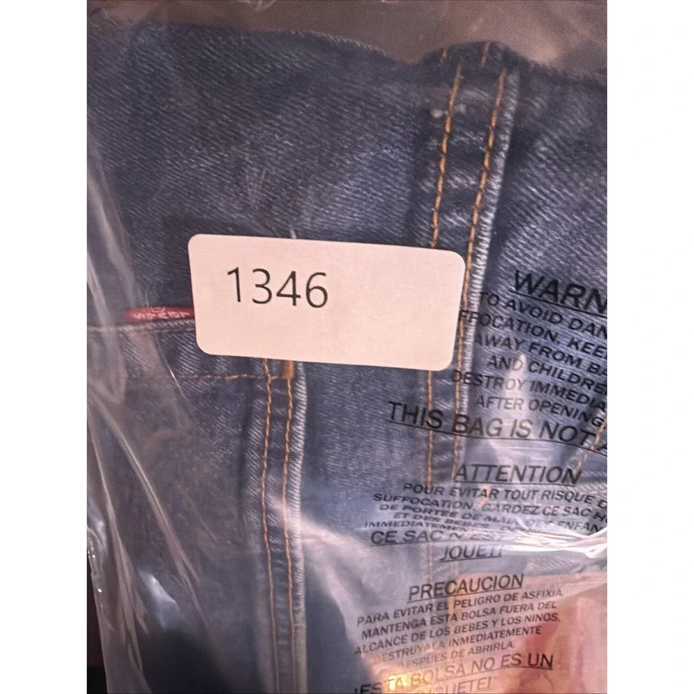 Levis 514‎ Straight Leg Blue Jeans Mens 40 X 32 (FITS 40 X 31) Classic Denim